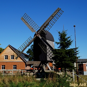 Bockwindmhle in Altensien - Ansicht heute