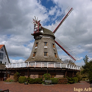 Windmhle in Banzkow - Lewitz Mhle