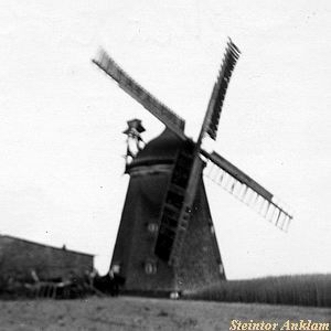 Windmhle in Bargischow - Ansicht um 1940