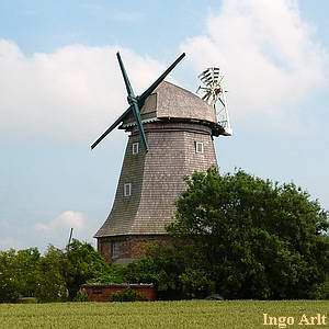 Windmhle Blankenhagen - Ansicht heute