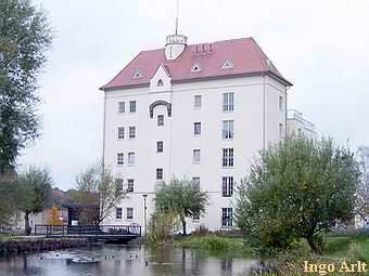 Wassermhle Burg Stargard die Alte Mhle - Ansicht heute