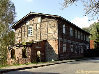 Wassermhle Camin - Ansicht vor Abri 2007