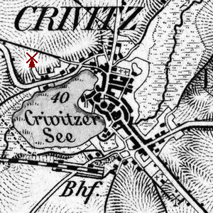 Bockwindmhle in Crivitz - Standort