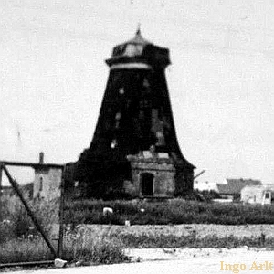 Windmhle in Eggesin - auer Betrieb 1965