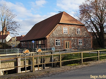 Wassermhle Friedland - Ansicht heute