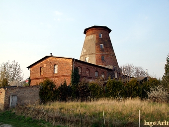 Windmhle Friedland der Turmhollnder - Ansicht heute