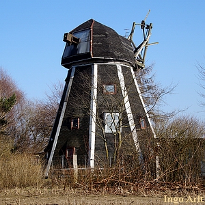 Windmhle Friedrichshof bei Zwiedorf - Ansicht heute