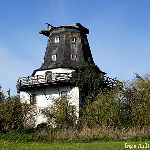 Windmhle Gallin - Ansicht heute