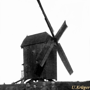 Windmhle in Garz Insel Usedom - Ansicht der Mhle