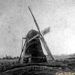 Windmhle in Garlitz - Ansicht 1915