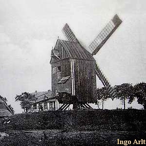Bockwindmhle Eldena - Ansicht 1935