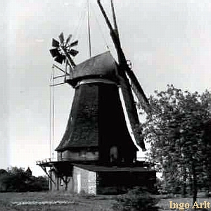 Windmhle Grevesmhlen - in alter Pracht 1930