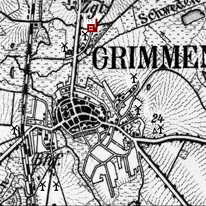 Genossenschaftsmhle in Grimmen - Standort