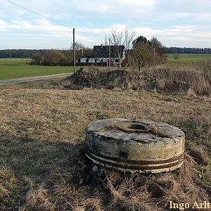 Bockwindmhle in Gro Ernsthof - Standort heute