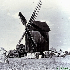 Windmhle in Gro Schmlen - Mhle in alter Pracht 1938