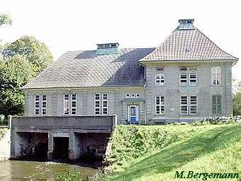 Wasserkraftwerk Hechtforthschleuse - Ansicht heute