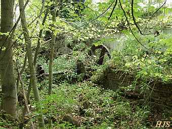 Wassermühle Heiligenhagen - Rest der Mühle 2005