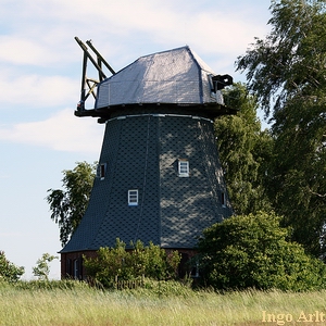 Windmhle Heinrichswalde - Ansicht heute