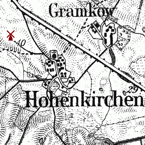 Windmühle Hohenkirchen - Standort
