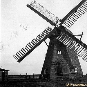 Windmhle Niemann in Jahnkendorf - Ansicht 1935