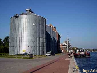 Nordland Mühlen GmbH Jarmen - Getreidesilos