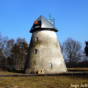 Windmhle Kamminke -  Ansicht heute