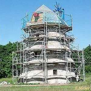 Windmühle Kamminke - Sanierung 2004
