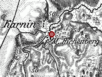 Wassermühle Karnin - Standort