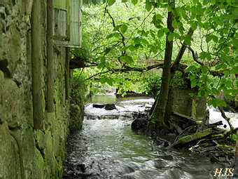Wassermühle Karnin - Wasserlauf
