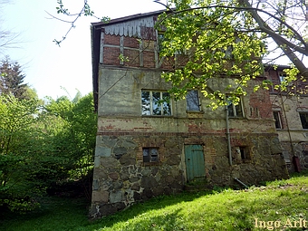 Gutsmhle in Kittendorf - Ansicht Parkseite