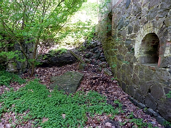 Gutsmhle in Kittendorf - Wassergerinne