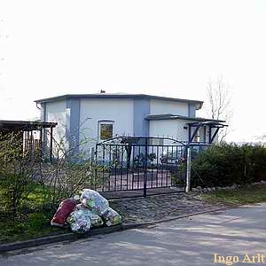 Windmühle Kladrum - Mühlenstumpf als Wohnung heute