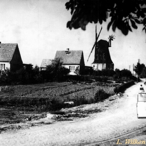 Windmhle Kladrum - Bau neuer Huser 1965