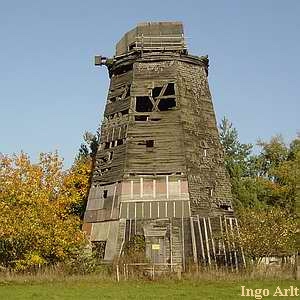 Windmhle Klein Ernsthof - Verfall 2005