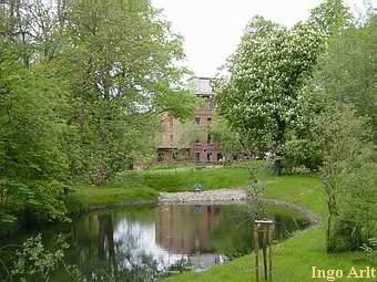 Wassermühle Kölln - gekappter Zufauf