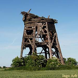 Windmhle Krien - Ansicht  heute