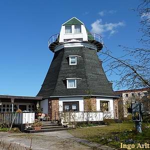 Windmhle Niemann in Krpelin - Ansicht heute