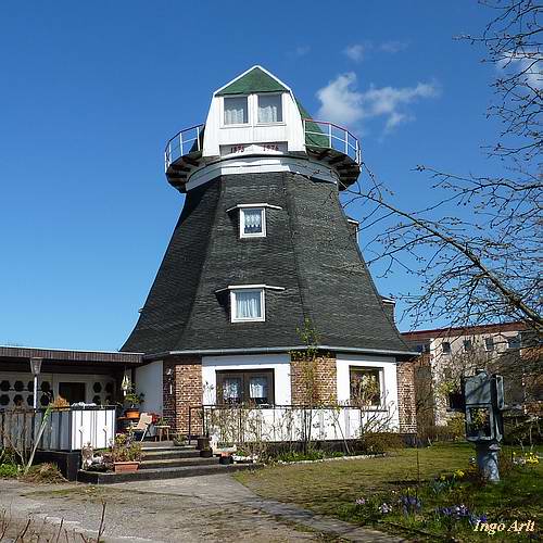 Windmhle in Krpelin Mhle Niemann - Ansicht heute