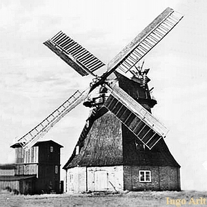 Windmhle Krpelin - Ansicht 1958