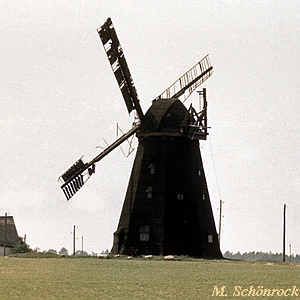 Windmühle Klaas in Kröslin - Ansicht 1970