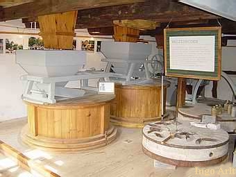 Wassermühle Kuchelmiß - Mahlgang