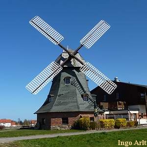 Windmhle Khlungsborn - Ansicht  heute