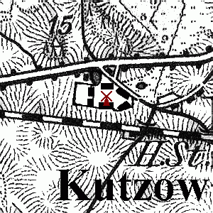 Windmühle des Gutes in Kutzow auf Insel Usedom - Standort