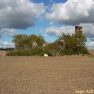 Windmhle in Lebbin - Mhlenstandort heute