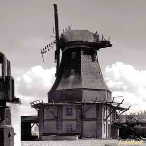 Lichtenhägener Mühle - ungenutzt verfallend 1980