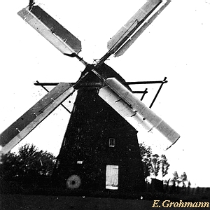 Windmhle Koch in Loitz - Ansicht 1939