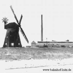 Windmhle Obst in Loitz - Ansicht 1932