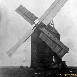 Windmhle in Muchow - Ansicht 1940