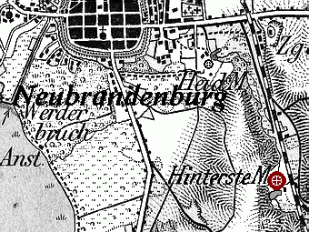 Hinterste Mhle Neubrandenburg - Standort