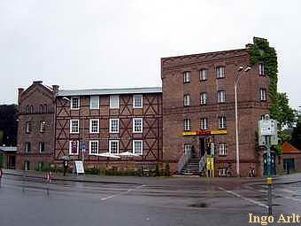 Vierrademühle Neubrandenburg - Ansicht heute